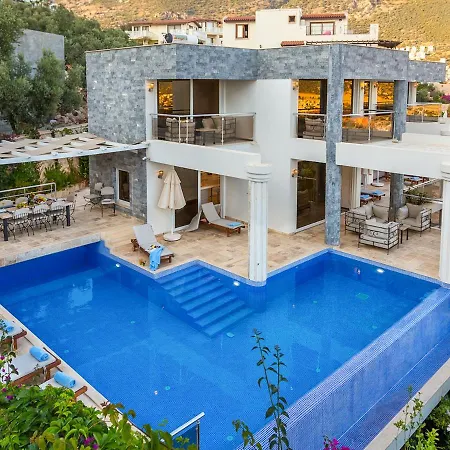 Sleeps 8 Pool Air Con Wifi Vila Kalkan
